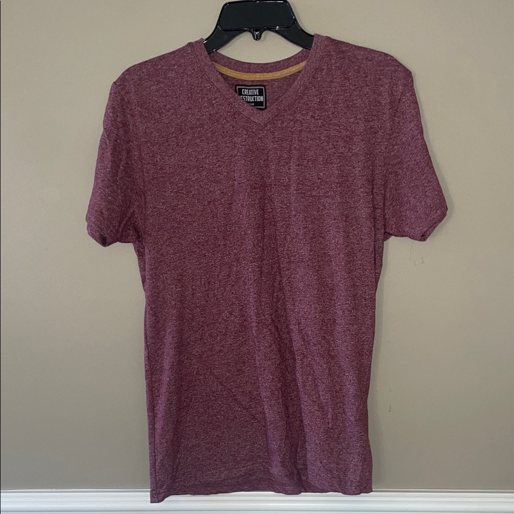 Classic Maroon Short Sleeve Men's Tee